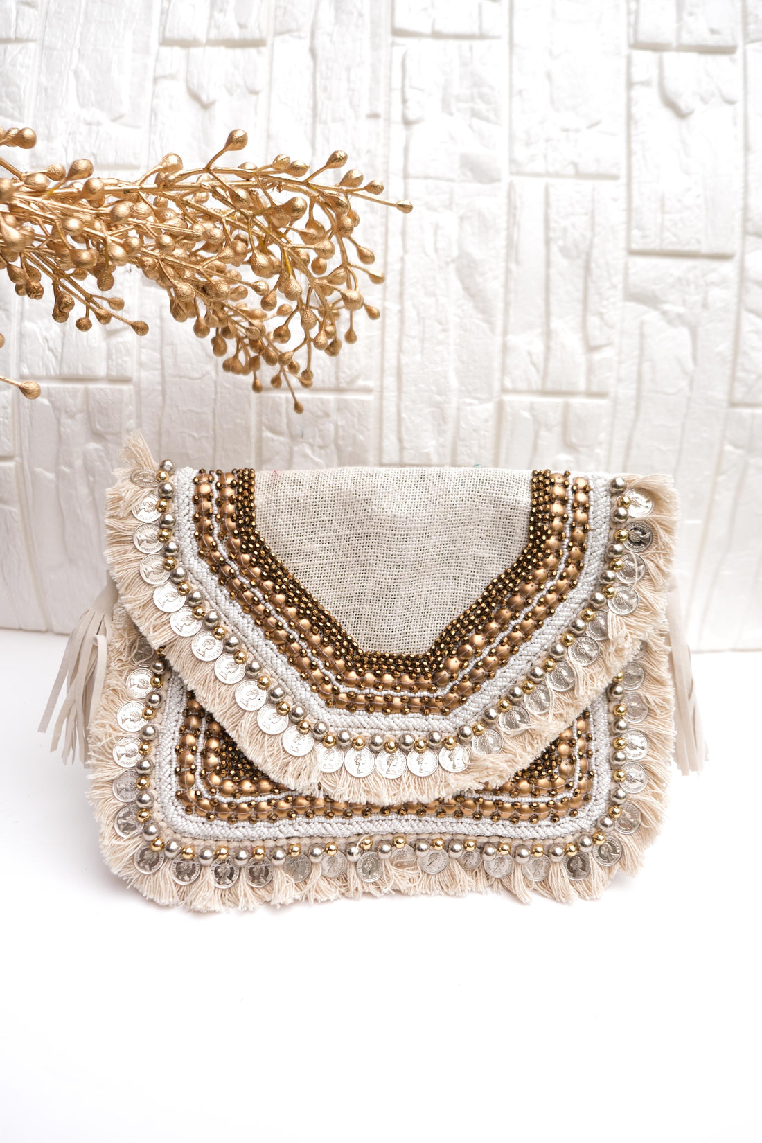 Sunshine Bliss Bohemian Clutch